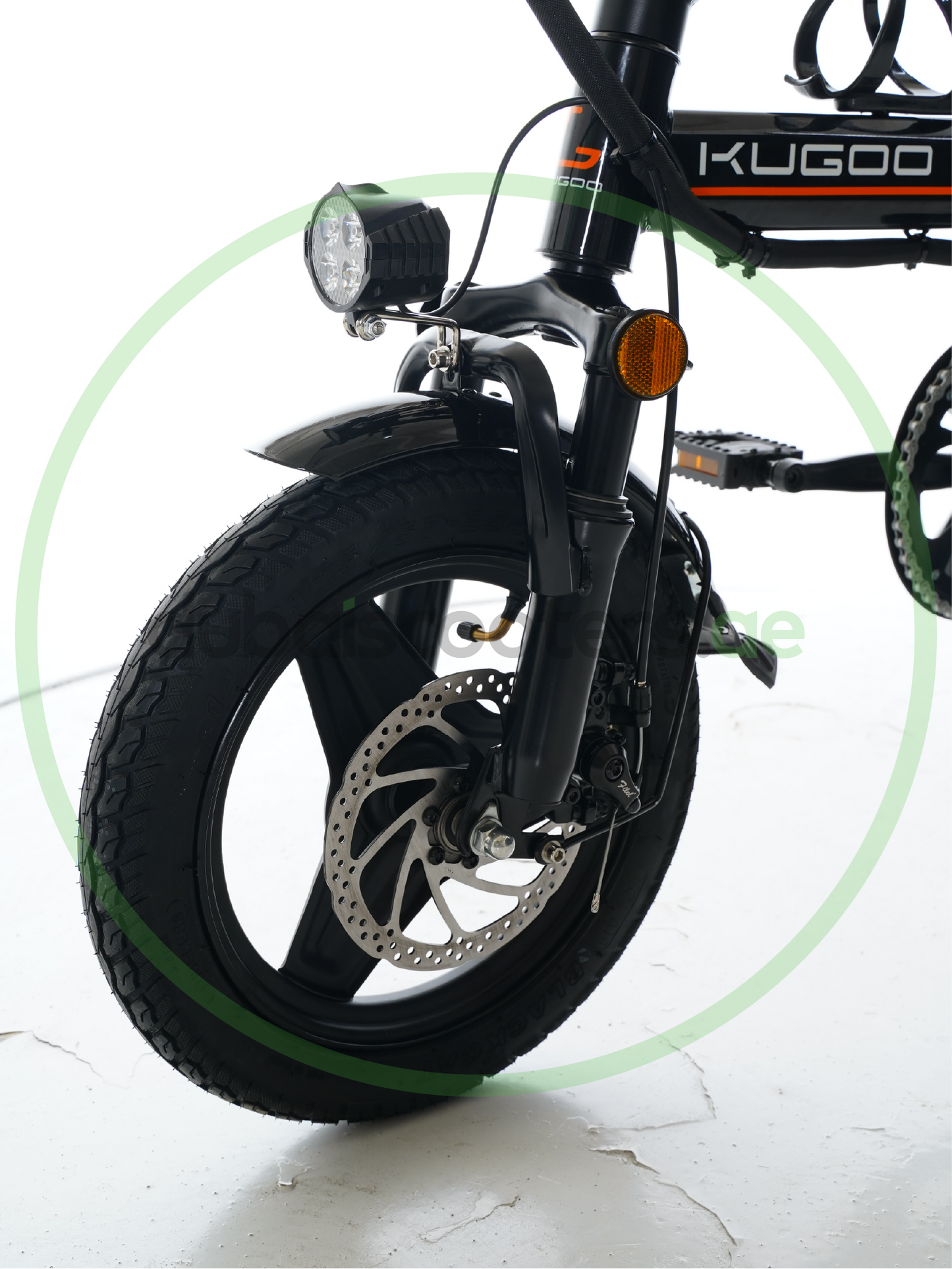 Kugoo E-Bike Pedal+Electric Motor 800W 48V 13Ah Fully Foldable,  Removable Battery