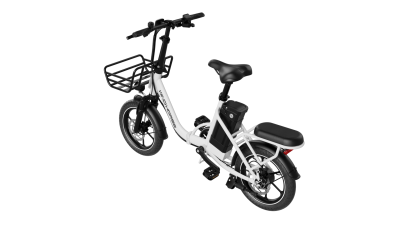 W2 B Electric Bike, featuring a 350W high-speed motor