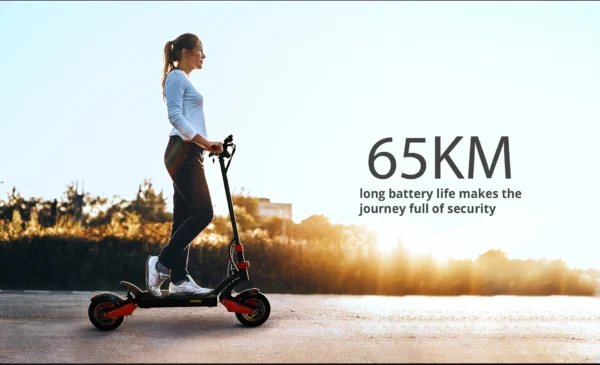 Kugoo Kirin G1 Electric Scooter Dual Engine 52V 18.2AH, 65KM Range 65KM Top Speed, Dual Ports Fast Charging with 1 Year Warranty - Image 7