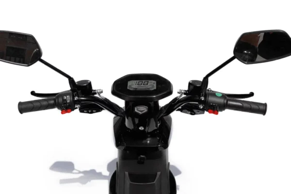 Kugoo Kirin Note Motor Scooter, 50Km Speed, 60KM Range, 800W Power, White & Black - Image 5