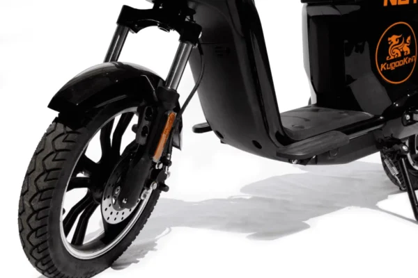 Kugoo Kirin Note Motor Scooter, 50Km Speed, 60KM Range, 800W Power, White & Black - Image 12