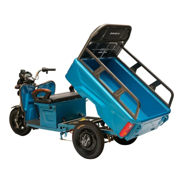 Electric Cargo Tricycle Three-side Open Electric Motorized Tricycle Cargo Heavy Duty - Image 3