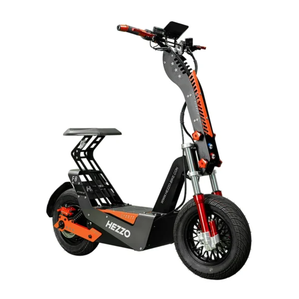 Electric Scooter Honey Whale F8 Black-Red - Image 5
