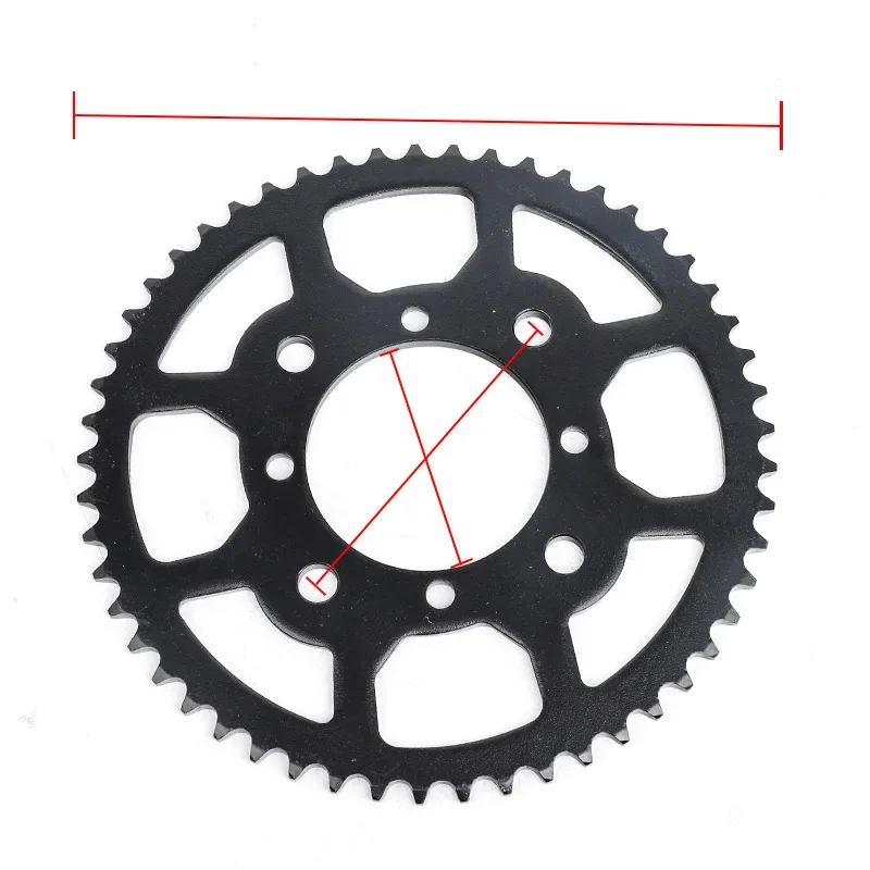 Off-Road Motorcycle Chain Wheel Tooth Disk 420-53 Teeth Suitable for Kugoo Wish01